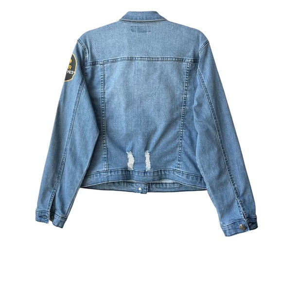 Iowa Hawkeyes Denim‎ Jacket - Picture 2 of 4